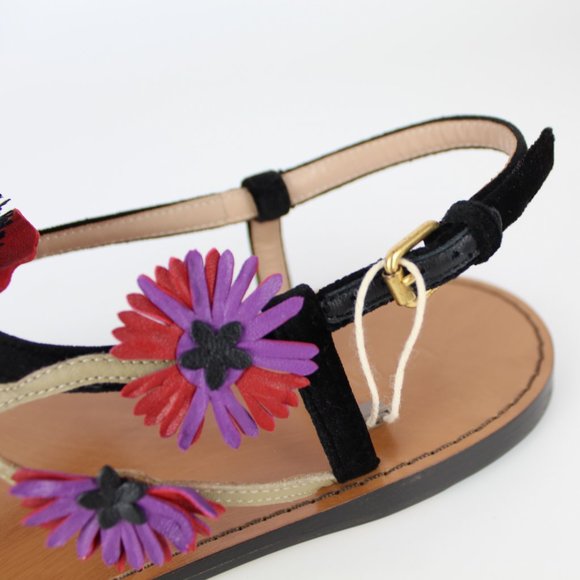 NEW VALENTINO GARAVANI Floral Sandals - Picture 8 of 14